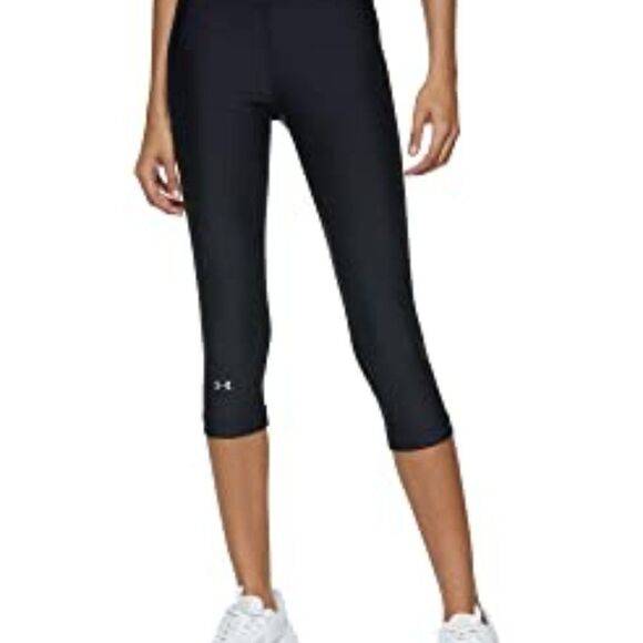 Under Armour Cropped Athletic Leggings Small - Picture 1 of 10